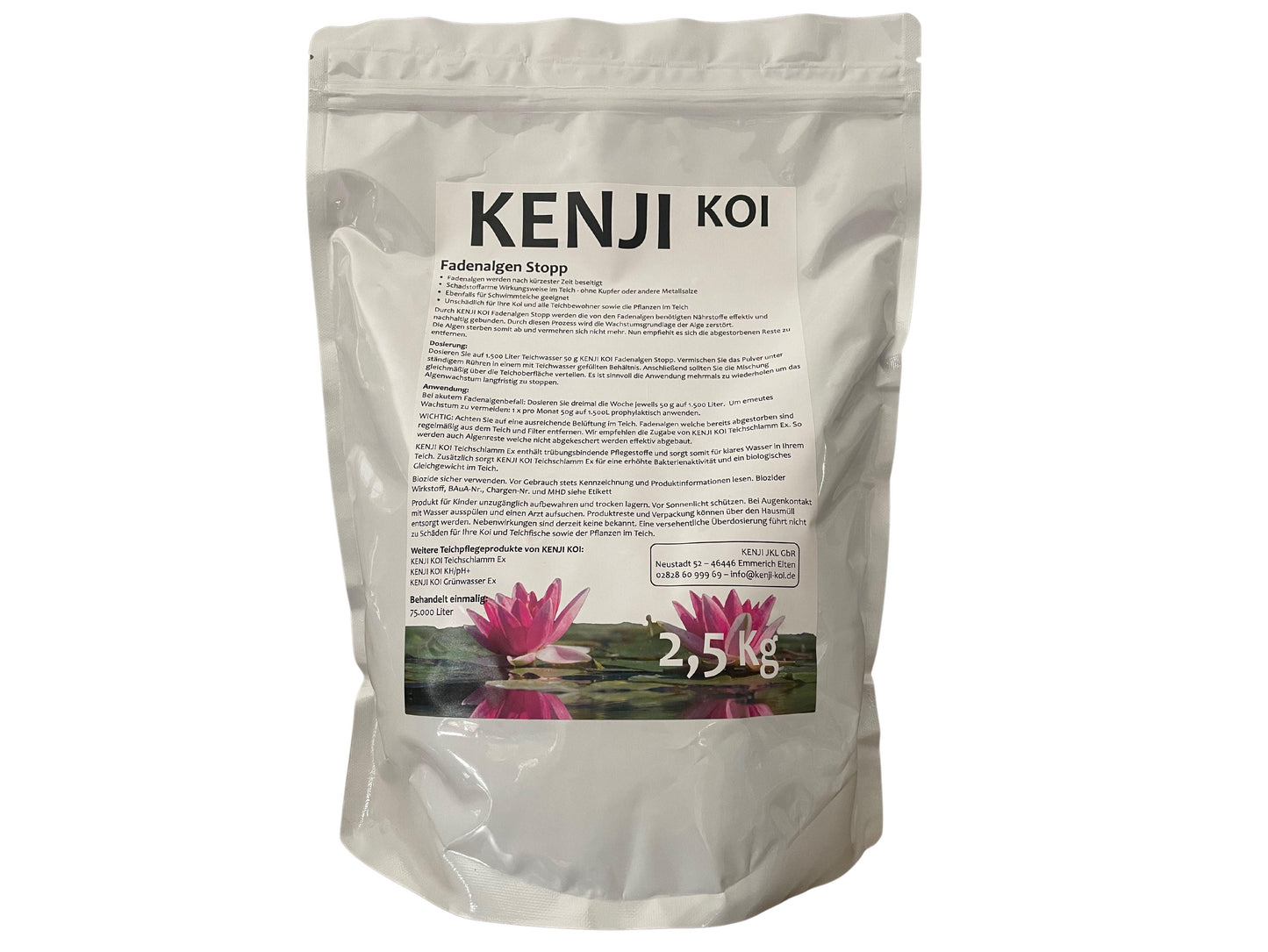 KENJI KOI Fadenalgen Stopp 2,5kg - KENJI KOI Products