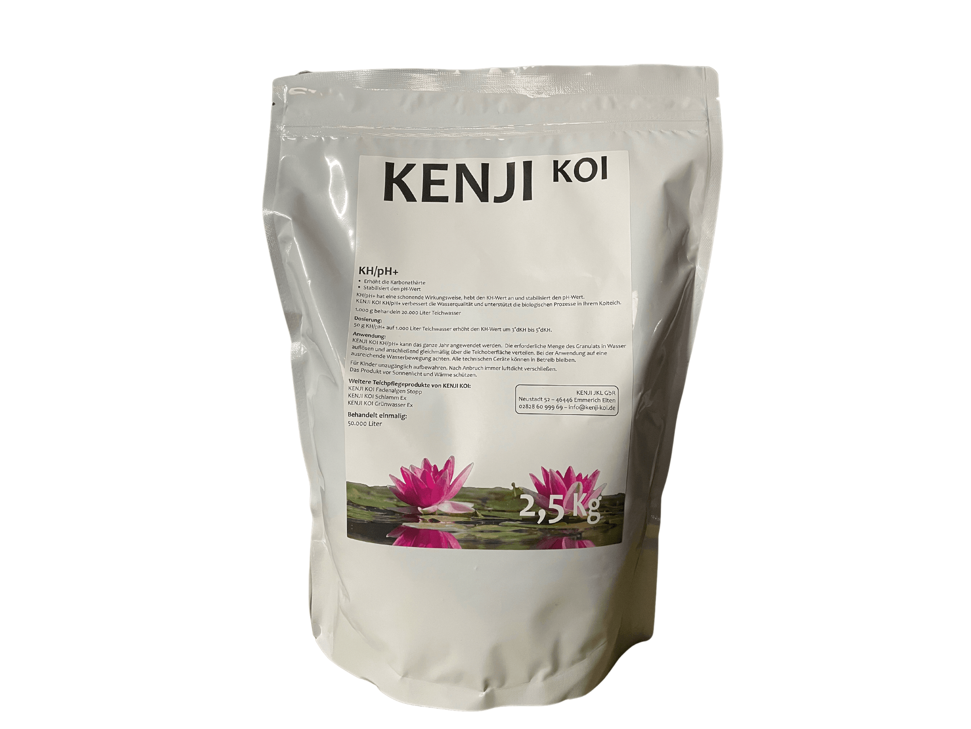 KENJI KOI KH/pH+ 2,5kg - KENJI KOI Products