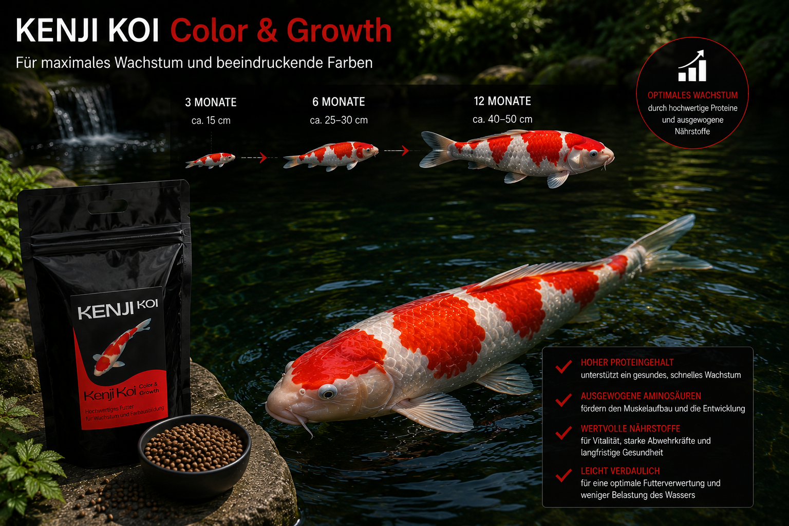 KENJI KOI Color & Growth 5kg