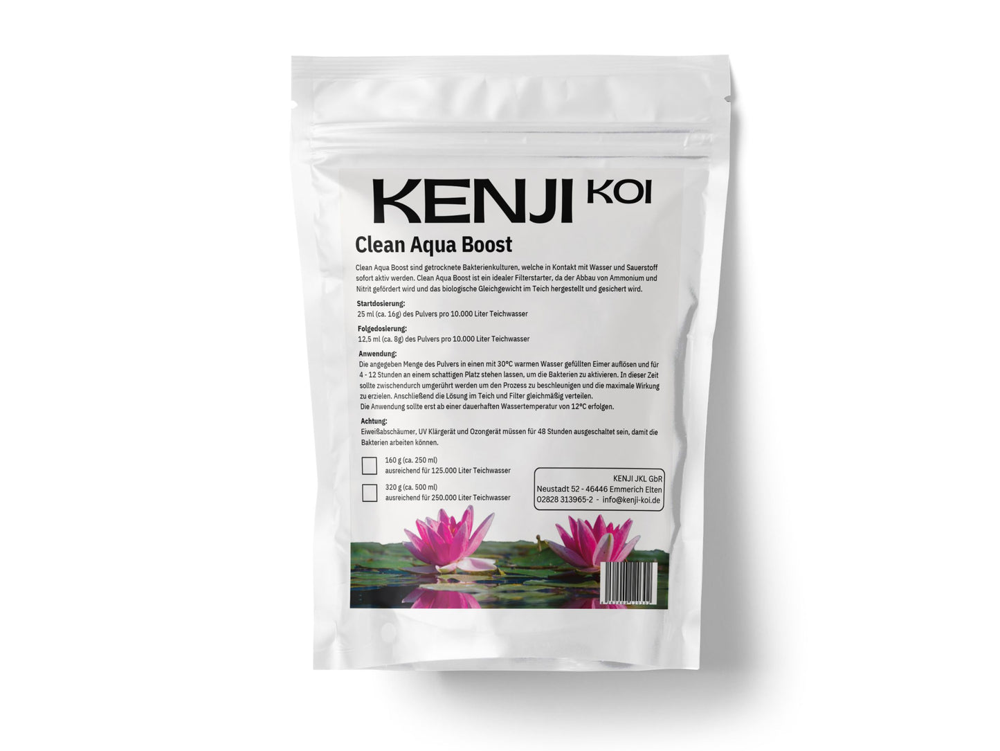 KENJI KOI Clean Aqua Boost 160g