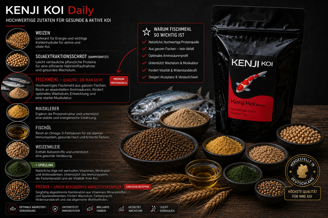 KENJI KOI Daily Koi Food - Für die ganze Saison