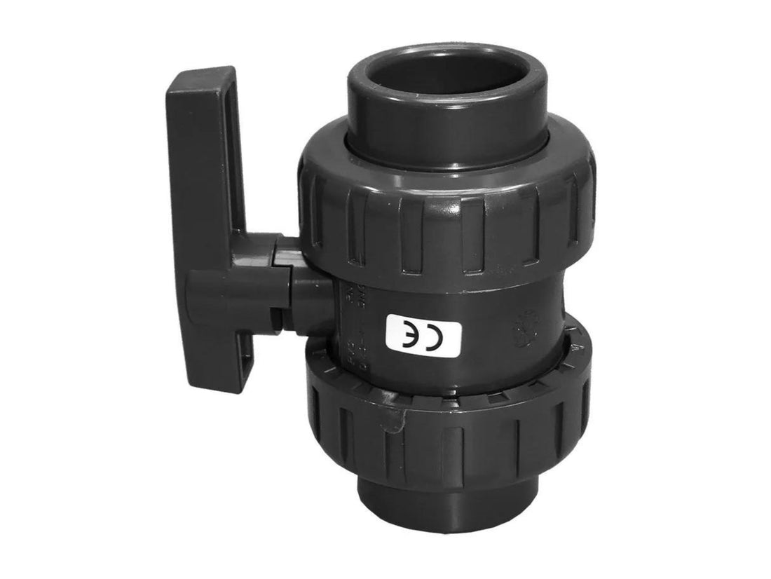 PVC-Kugelhahn 2 Anschlussenden