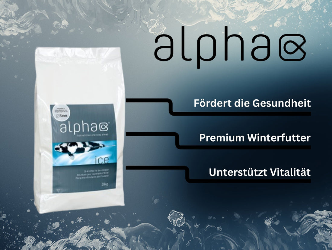 alpha ice - Sinkendes Koi-Winterfutter