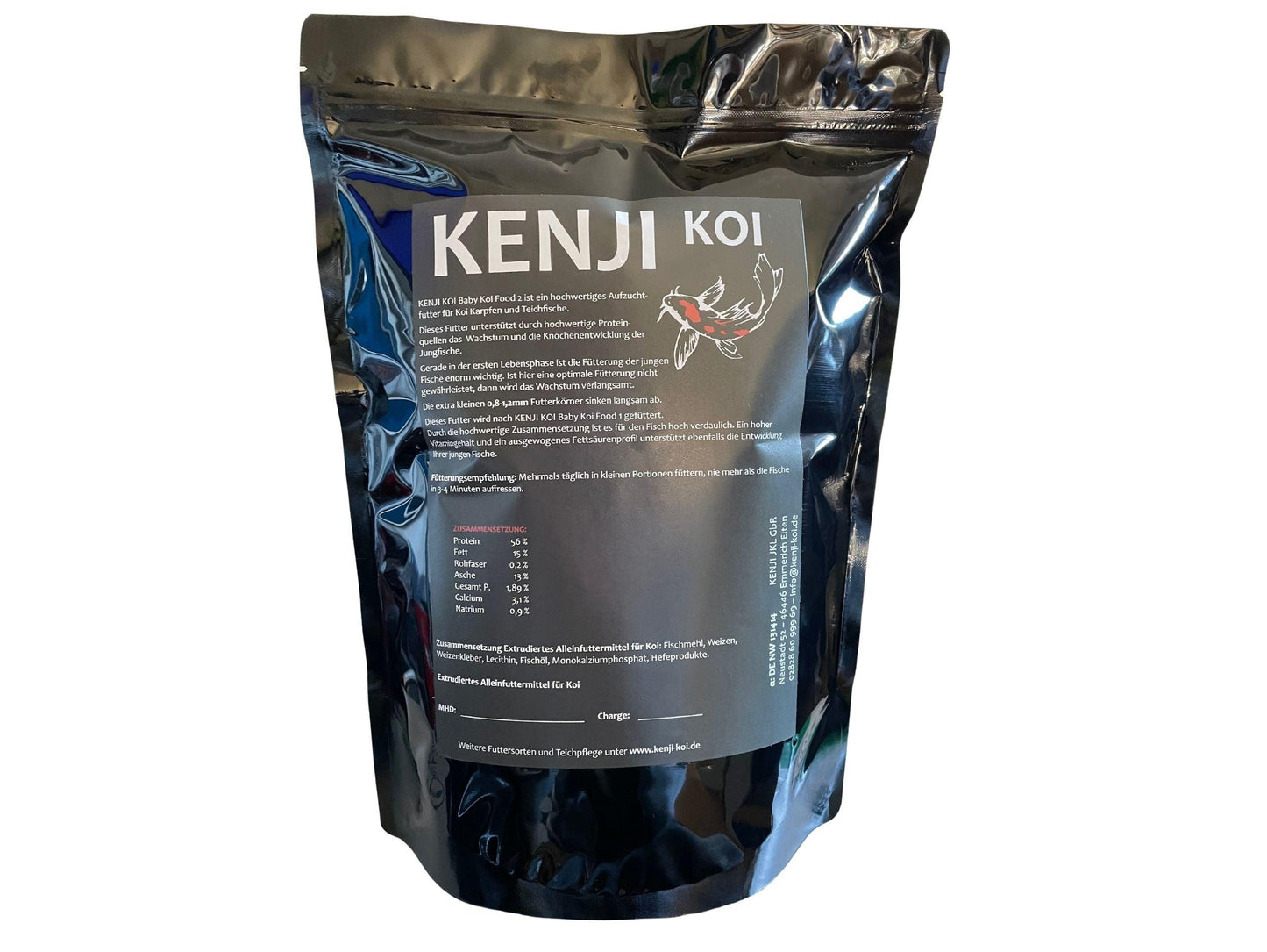 KENJI KOI Baby Koi Food 2 - 1 KG - KENJI KOI Products