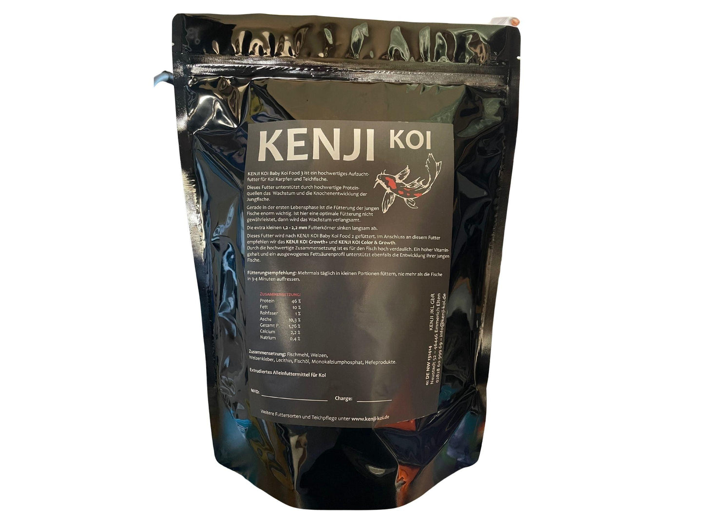 KENJI KOI Baby Koi Food 3 - 1KG - KENJI KOI Products